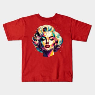 Marilyn Wpap popart Kids T-Shirt